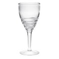thumbnail image 1 of Set of Four Clear Swirl Acrylic Stemmed All Purpose Wine Glass, 1 of 9