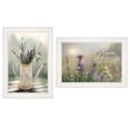thumbnail image 1 of Set Of Two Bloom Where You Are Planted 1 White Framed Print Wall Art, 1 of 4