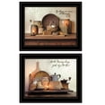 thumbnail image 1 of Set Of Two By Grace 3 Black Framed Print Wall Art, 1 of 3