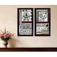 thumbnail image 1 of Set Of Two Family Wisdom Cherish The Small Things Black Framed Print Wall Art, 1 of 3