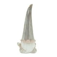 thumbnail image 1 of Set of Two Gray and Beige Terracotta Fairy Standing Gnome Tabletop Sculpture, 1 of 4