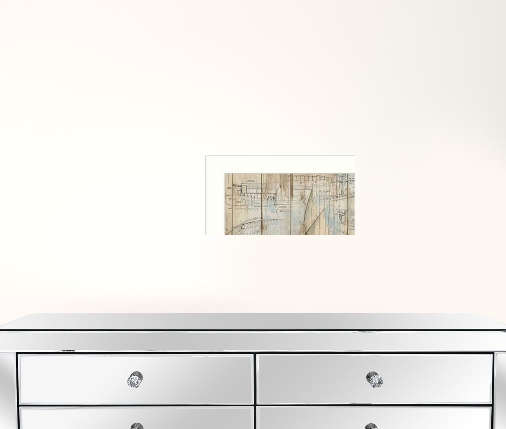 White Framed Sail or Surf Print on Canvas Wall Art Set