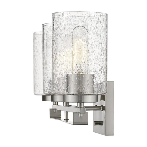 Orella 3-Light Satin Nickel Vanity