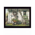 thumbnail image 1 of HomeRoots Spring Cleaning 4 Black Framed Print Wall Art, 1 of 3