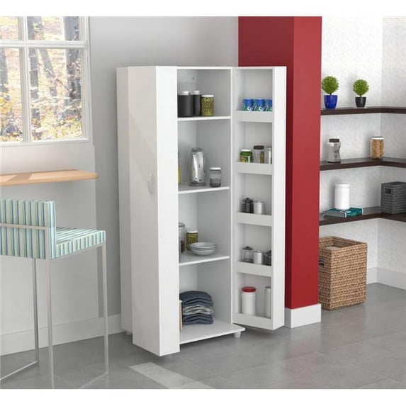 HomeRoots Storage Cabinet - Melamine & Engineered wood