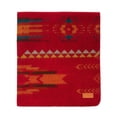 thumbnail image 1 of HomeRoots Ultra Soft Red Southwest Handmade Throw Blanket, 1 of 3
