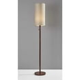 thumbnail image 1 of 65" Solid Wood Traditional Shaped Floor Lamp With Beige Drum Shade, 1 of 4