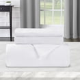 thumbnail image 1 of White Queen Cotton Blend Thread Count Washable Duvet Cover Set, 1 of 3