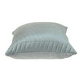 thumbnail image 1 of HomeRoots Yellow Quilted Velvet Zig Zag Decorative Lumbar Pillow Grey, 1 of 5