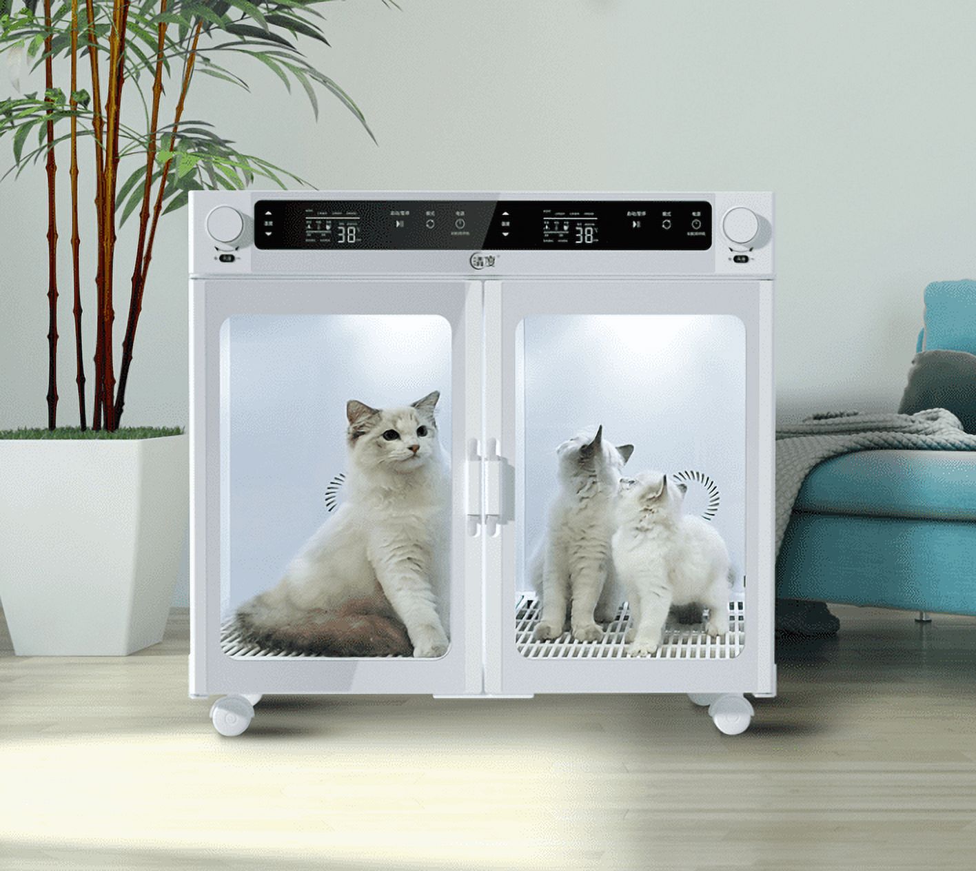 HomeRunPet Drybo Plus Automatic Pet Dryer Box Ultra Quiet, Smart
