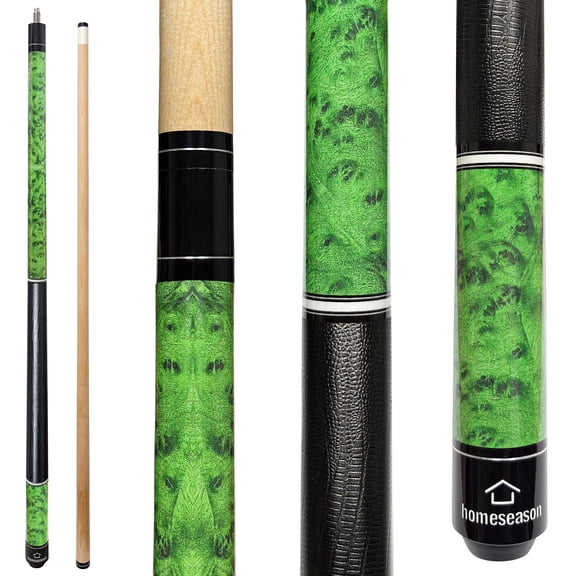 HomeSeason 58 inch Pool Cue Stick 20oz-13mm Tip Billiard Cue Sticks, Perfect for Precision Play, Low Deflection Pool Cue for Enhanced Accuracy