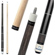 HomeSeason 58 inch Pool Cue Stick Canadian Maple Wood 13mm Tip - 20oz Perfect for Precision Play, Low Deflection Pool Cue for Enhanced Accuracy