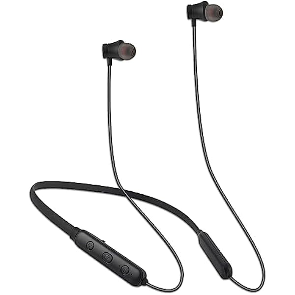 HomeSpot Neckband Wireless Earbuds aptX Low Latency Bluetooth 5.1 Headphones Qualcomm® CVC™ for Gym, Running, Gaming & Meeting Compatible with iPhone, Samsung Galaxy, Google