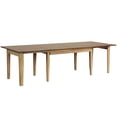thumbnail image 1 of Extendable Dining Table - Seats 12Rectangular Table for Large Gatherings, 1 of 7