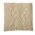 thumbnail image 1 of HomeStock 16In. Renaissance Revival Woven Macrame Decorative Pillow Cover, 1 of 6