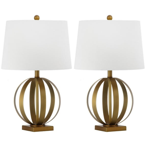 Sphere Table Lamp 24.5 Inch Modern Lamp Shade Living Room Bedroom Decor