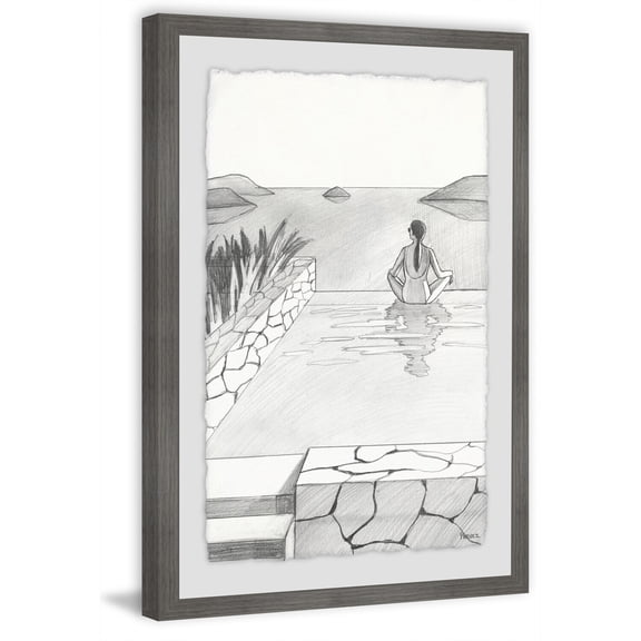 Large Canvas Wall Art 30" Painting Print, Modern Home Decor, Custom Wall Canvas, Framed Art Prints