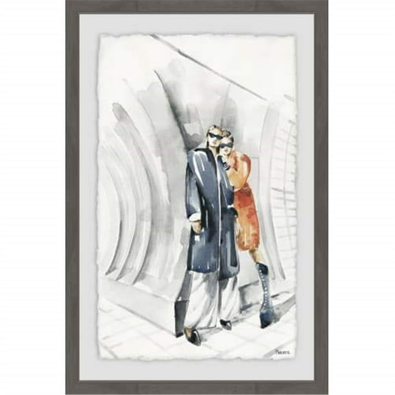 Large Canvas Wall Art 30"L Duo Painting Print, Modern Home Decor, Framed Canvas Art, Custom Wall Prints