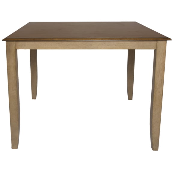Square Gathering Pub Table 48" - Counter Height Dining Table - Seats 8 - Modern Design