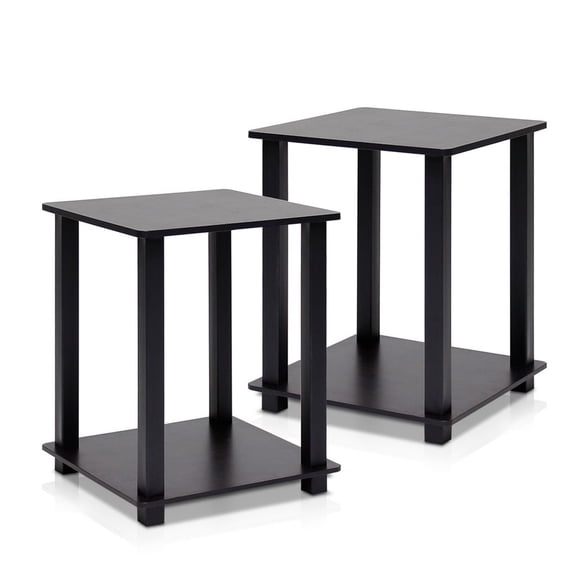 HomeStock African Artifacts End Table - Set of Two