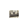 thumbnail image 1 of HomeStock African Artistry Loveseat w/2 Pillows, Dark Gray Fabric, 1 of 1