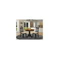 thumbnail image 1 of Round Dining Table Set - 3 Piece Kitchen Table with Chairs - Antique Style Pedestal Table for Small Spaces, 1 of 3