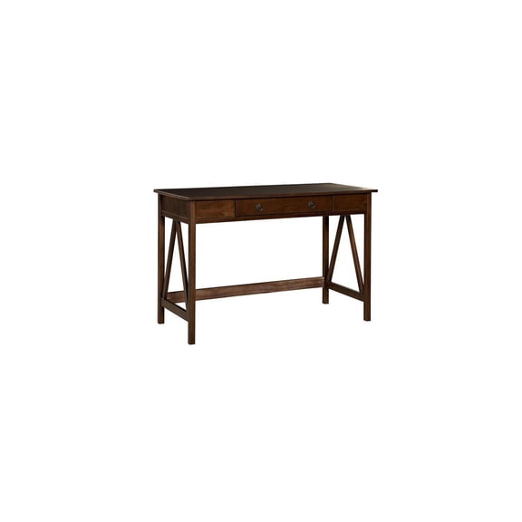 Antique Tobacco Desk with Storage - Console Table with Drawers - Hallway Entryway Table - Living Room Accent Table