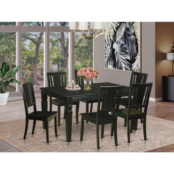 Antique Dining Set - Table and Chairs for Dining Room, Kitchen, or Cafe