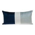 thumbnail image 1 of HomeStock Artisanal Abode Transitional Style Throw Pillow, Decorative Pillow for Couches, Trendy Throw Pillow for Living Room Sofas-Color:Gray and Navy, 1 of 10