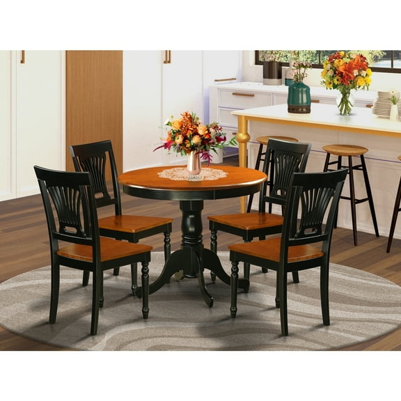 Dining Table Set for 4, Small Kitchen Table & Chairs Set
