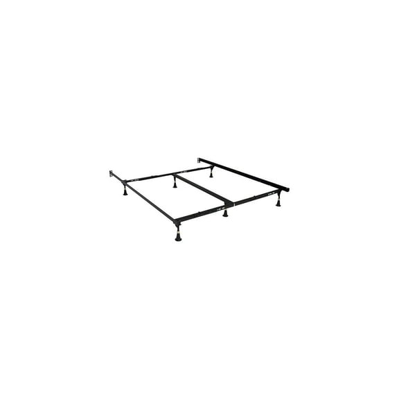 HomeStock Artisanal Artistry Stabl-Base Premium Bed Frame Twin/Full/Queen/Cal King/E. King With 6 Glides, Adjustable Bed Frame with Locking Mechanism