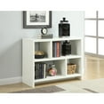 thumbnail image 1 of HomeStock Lakefront Luxury Bookcase - Spacious Tiers for Books and Collectible, Stylish Addition for Home or Office, Ideal for Displaying Books and Decor-Color:White,Size:3 Tier Cube, 1 of 5