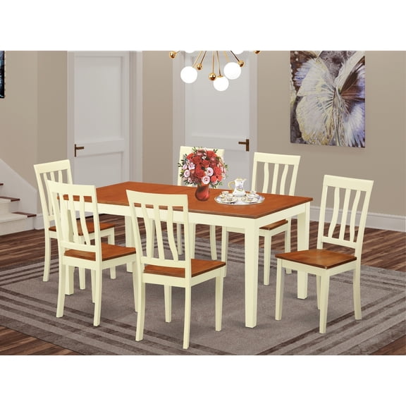 Asian Dining Set - Table & Chairs Modern Home Furniture Set