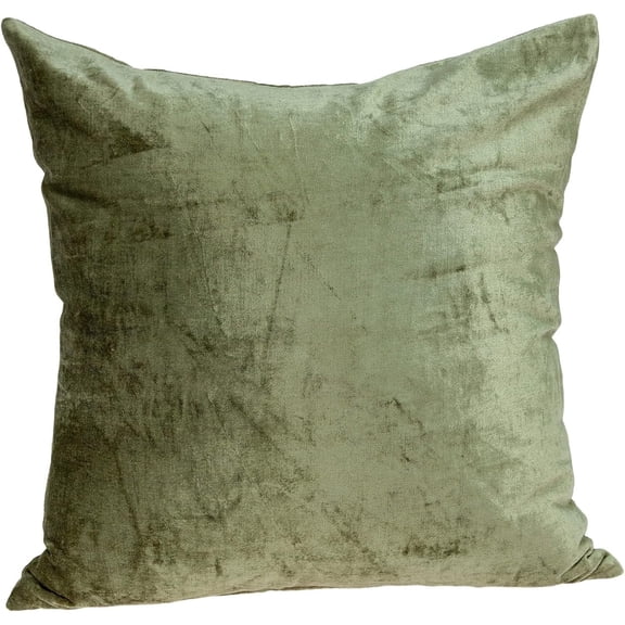 HomeStock Asian Allure Purple Solid Throw Pillow - Timeless Design with Trendy Elements, Durable and Stylish Accent for Any Room, Perfect for Any Lifestyle-Color:Olive,Size:20 In x 20 In