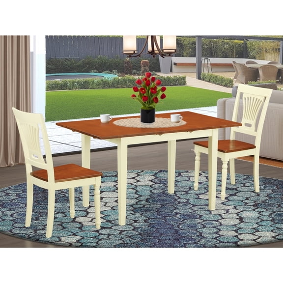 Dining Table Set with Chairs - Solid Wood Kitchen Table & Chair Set - Baroque Style