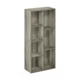 thumbnail image 1 of HomeStock Beachy Boho Beauty 7-Cube Reversible Open Shelf, French Oak, 1 of 6
