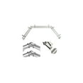 thumbnail image 1 of Boho Curtain Rods & Hardware - Telescoping Rods, Satin Nickel Finish, Adjustable Lengths, 1 of 2