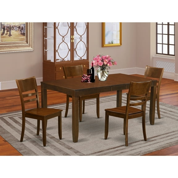 Boho Dining Set - Table & Chairs |Beachy Style |Extendable Table for 4-6 People
