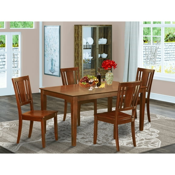 Boho Dining Set - Beachy Table & Chairs for Kitchen, Patio, or Sunroom