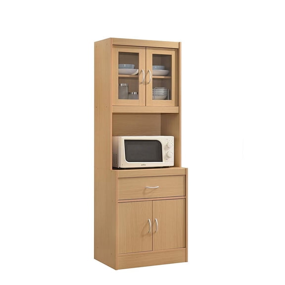 HomeStock Island Interiors Kitchen Cabinet - Beech