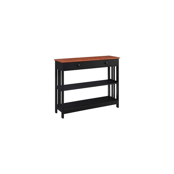 Console Table with Drawer & ShelfModern Accent Table for Entryway, Living Room39.5"