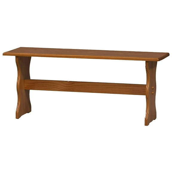 Corner Bench Seating - Kitchen Nook Bench, Entryway Bench, Solid Pine, 250 lb Capacity
