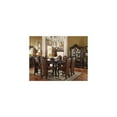 thumbnail image 1 of HomeStock Boho Beauty Counter Height Table, Cherry Oak, 1 of 1