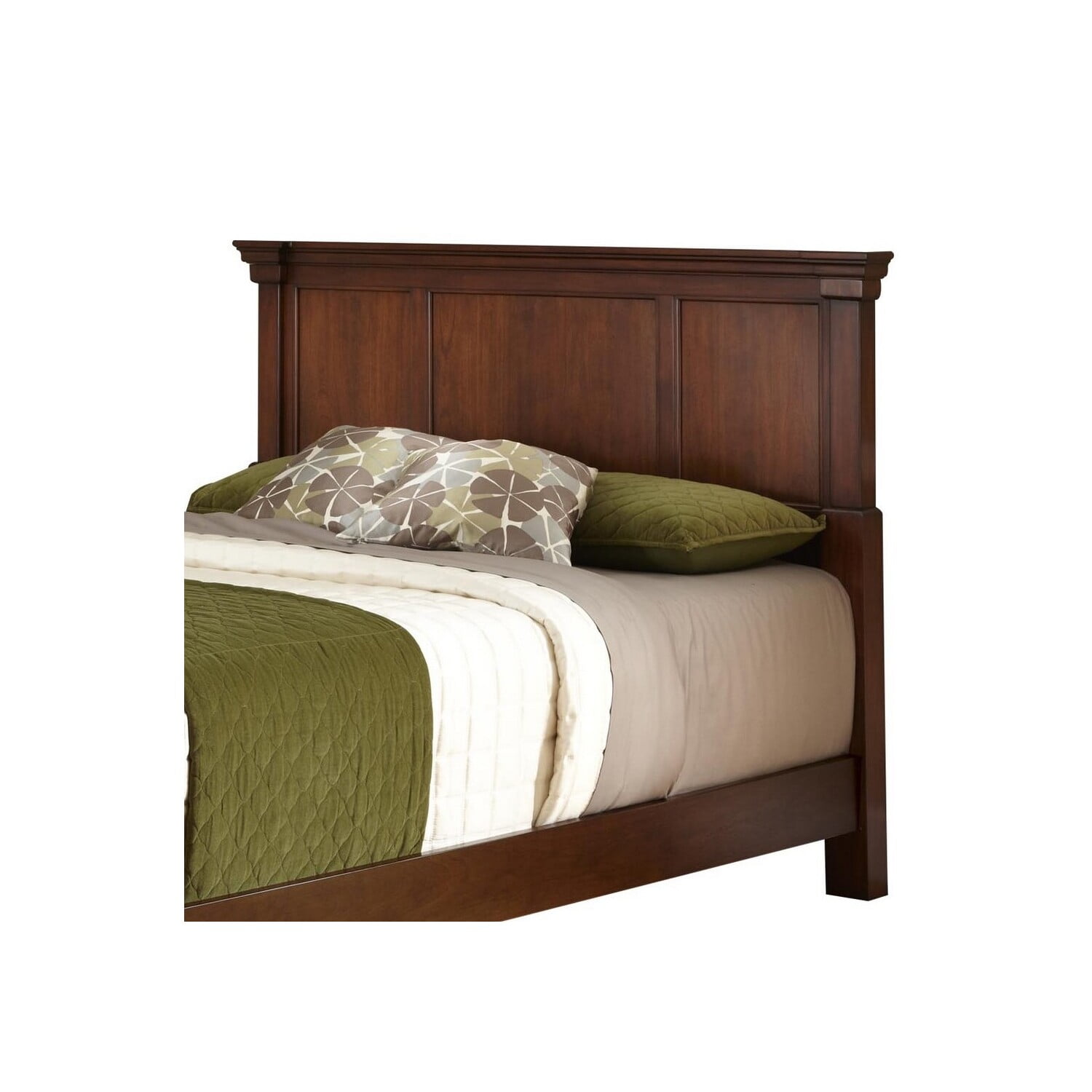 Aspen Rustic Cherry Mahogany Queen Headboard
