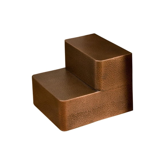 Copper Steps - 16 Gauge Hand Polished - Copper Finish - Durable Decorative Accents