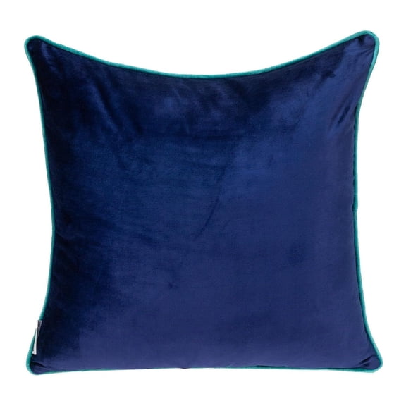 HomeStock City Sleek Transitional Design Sofa Throw Pillow, Small Decorative Pillow for Couches, Trendy Throw Pillow for Living Room Sofas-Color:Blue,Size:20 In x 20 In