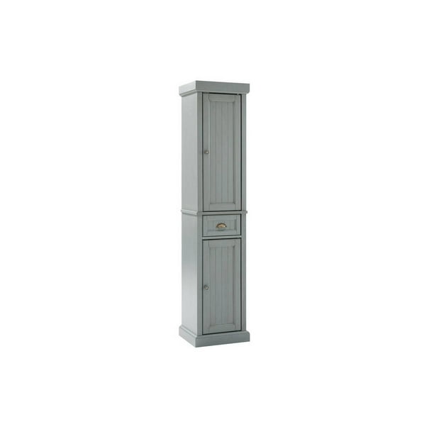 HomeStock Coastal Charm Tall Linen Distressed Gray