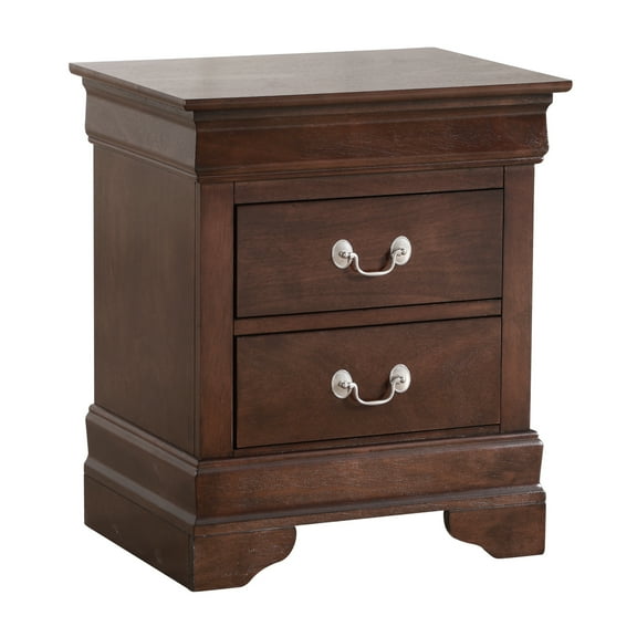 Coastal Nightstand - Fully Assembled Wood Nightstand with Drawers - 21" Wide Bedroom Furniture