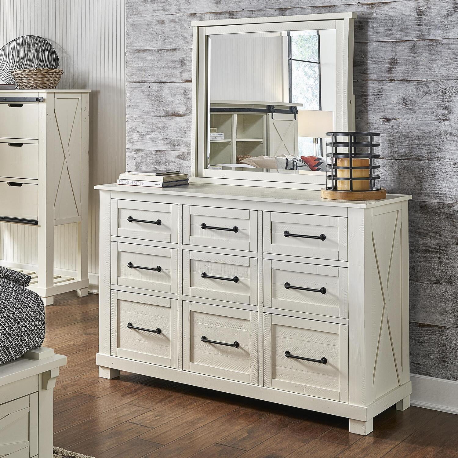 HomeStock Coastal Craftsman 9-Drawer Dresser - Walmart.com