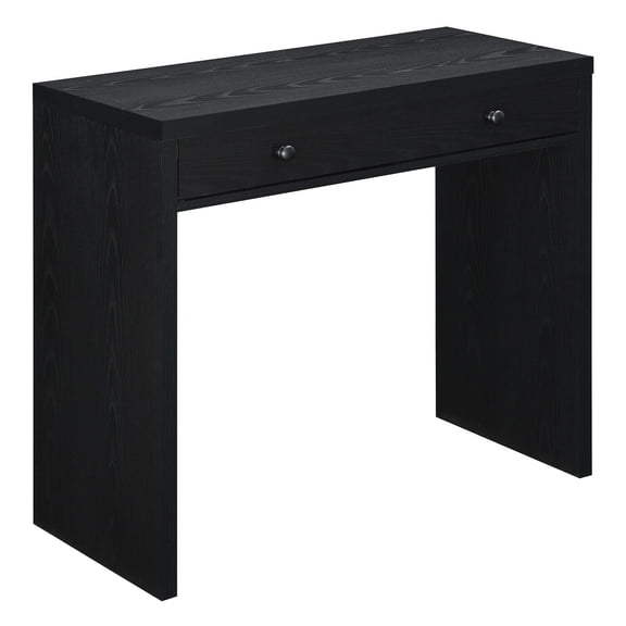 36 Inch Desk with Drawer - Coastal Chic Home Office Desk - Shabby Chic Design - Compact Writing Desk
